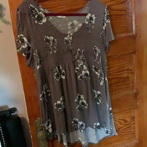 Maurices floral blouse